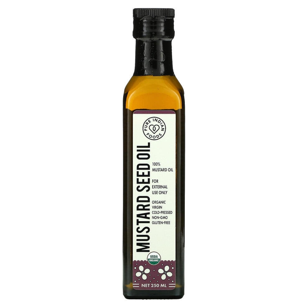 Pure Indian Foods, Mustard Seed Oil, 250 ml