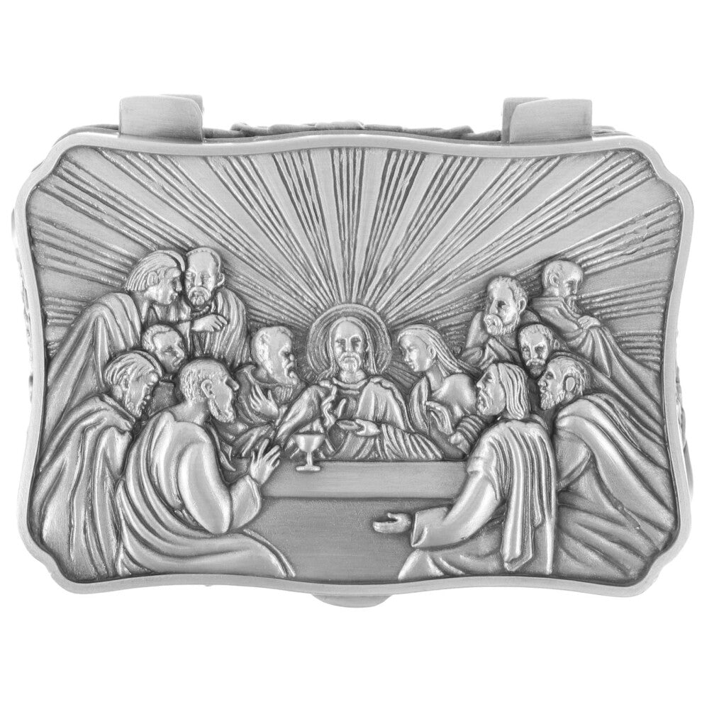 Decorative Jewelry Organizer Zinc Alloy Box For Desktop Use