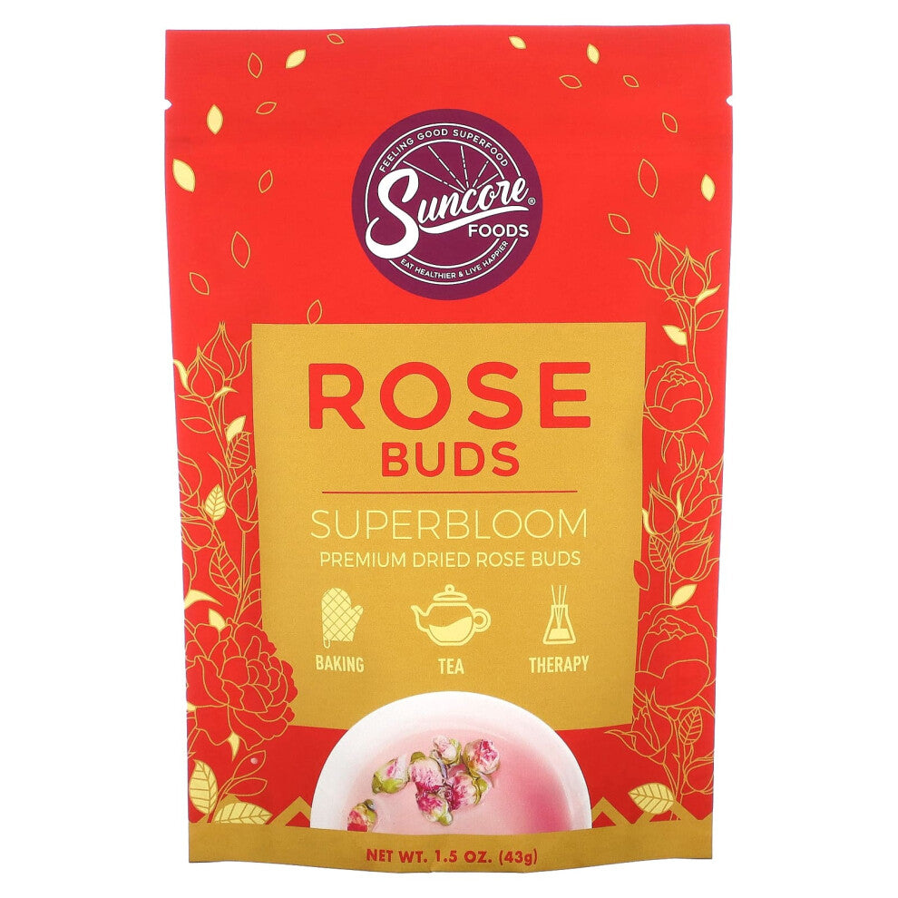 Suncore Foods, Rose Buds, 1.5 oz (43 g)