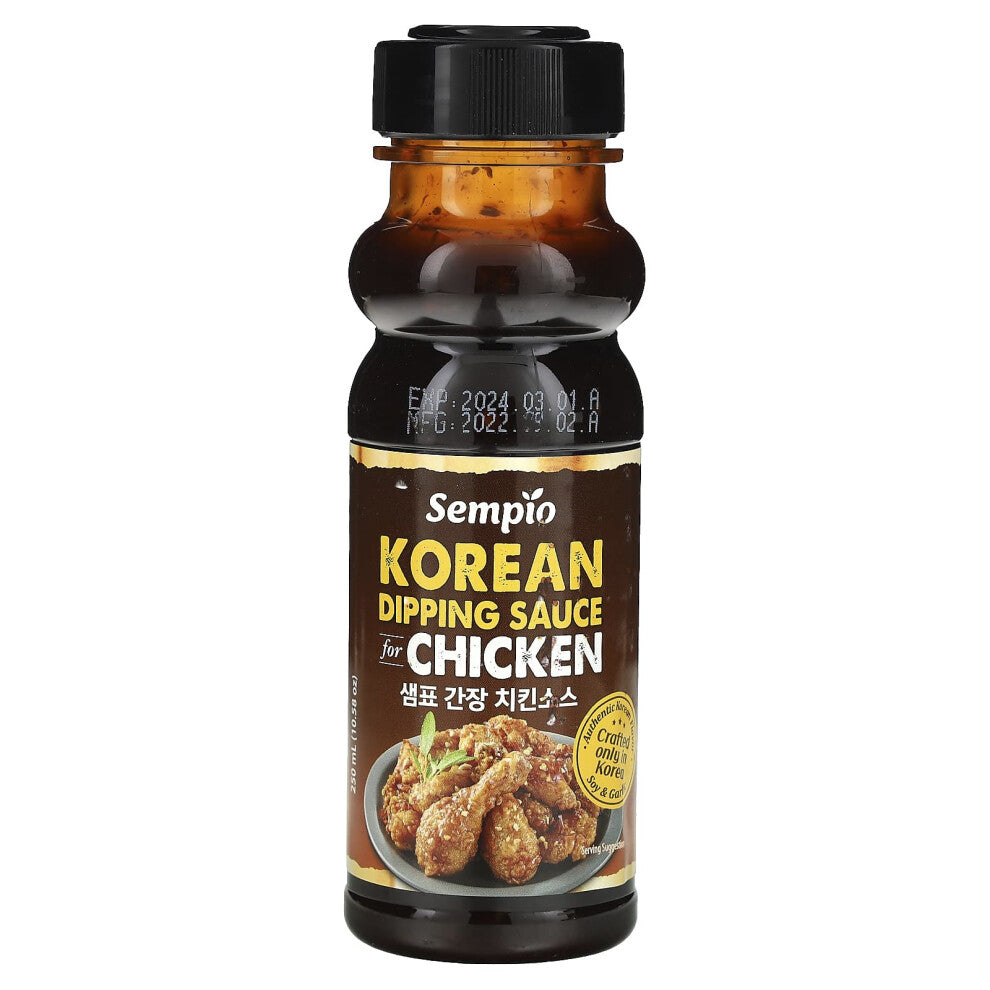 Sempio, Korean Dipping Sauce for Chicken, Soy & Garlic, 10.58 oz (250 ml)