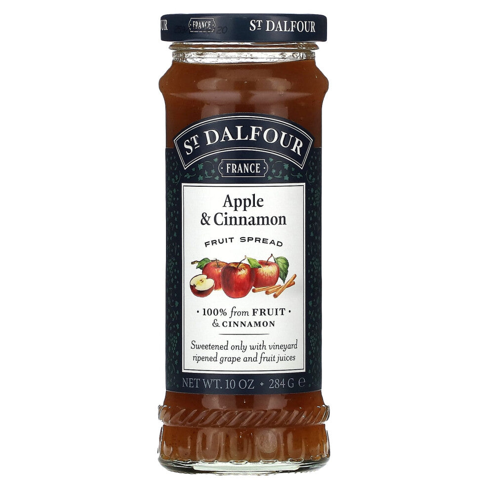 St. Dalfour, Apple & Cinnamon Fruit Spread, 10 oz (284 g)