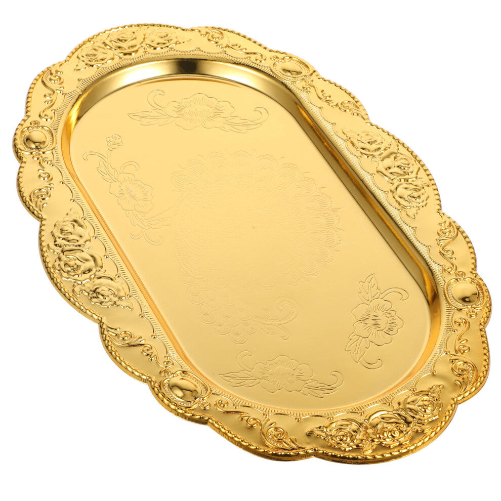 Tray Taper Candle Holders Perfume Decor Feeder Plate Net