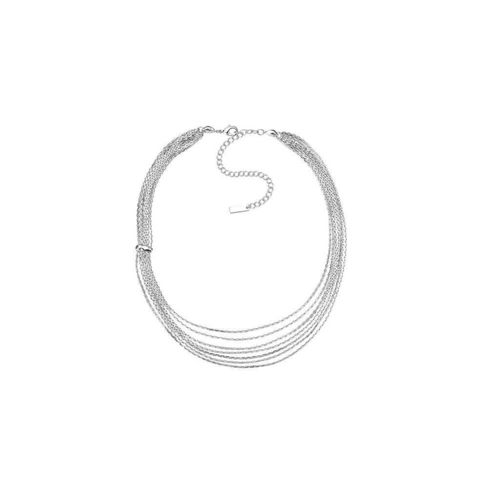 Silver Layered Necklace for Women, Simple Elegant Pendant Necklace for Parties, Fashion Jewelry Accessories 2023