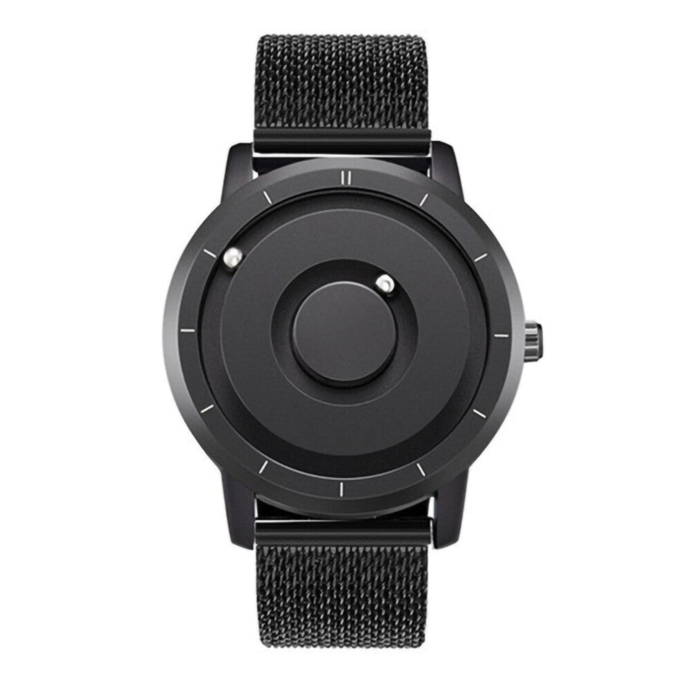 Watches Men's watch, magnet, watch, no glass, ball bearing, quartz wristwatch