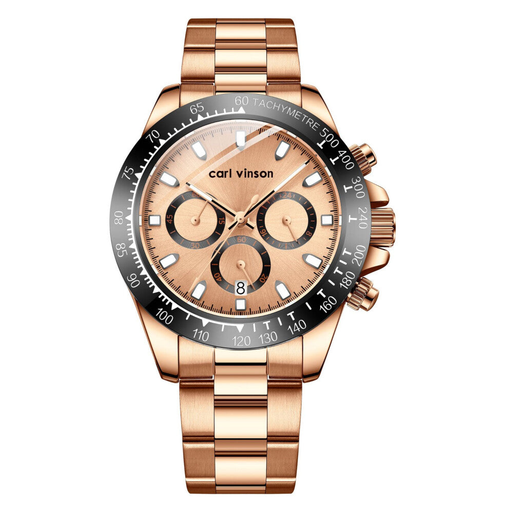 Men's Watches Quartz Watch Men Date Waterproof Luminous Wristwatch