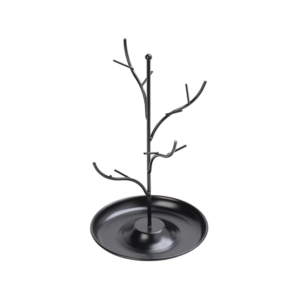 (Black, 14x24cm) Women S Jewelry Stand Neat Storage For Hair Accessories Such As