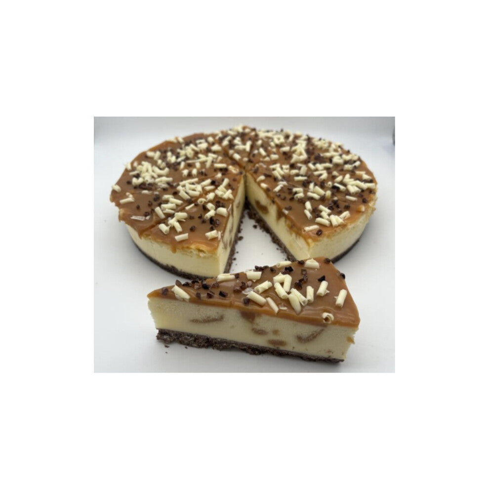 Mademoiselle Frozen Vanilla & Salted Caramel Cheesecake | 1x12p-ptn