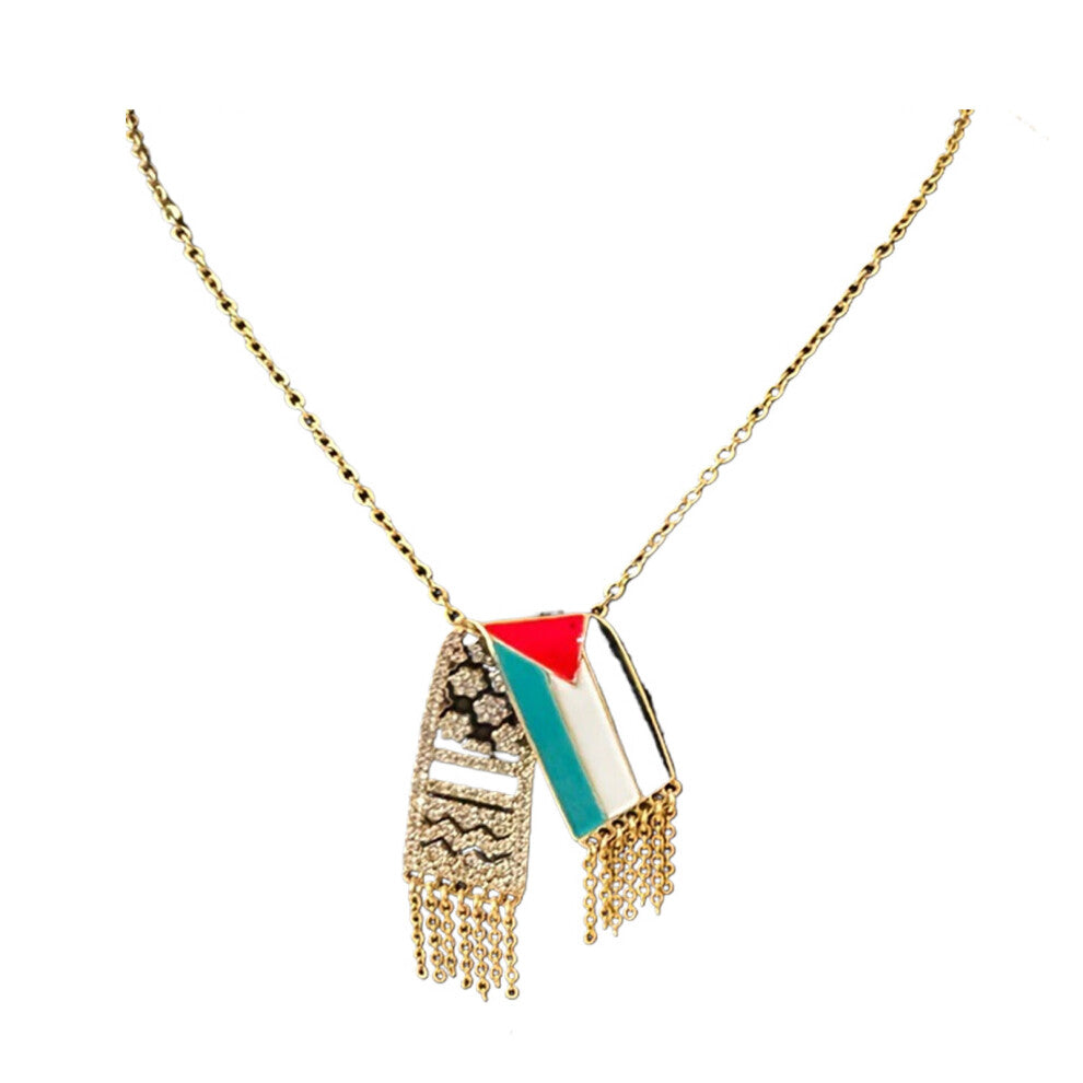 (golden) Trendy National Necklace For Clothing Accessories Gold Trendy And Cool