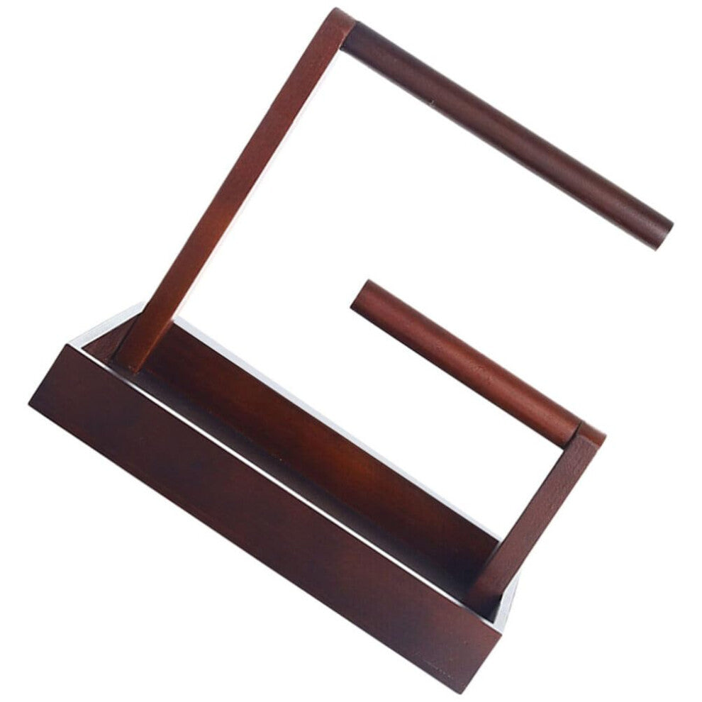 Wood Bracelet Holder for Jewelry Storage - Practical Organizer for Bracelets, Watches, and Necklaces in Home and Retail Spaces