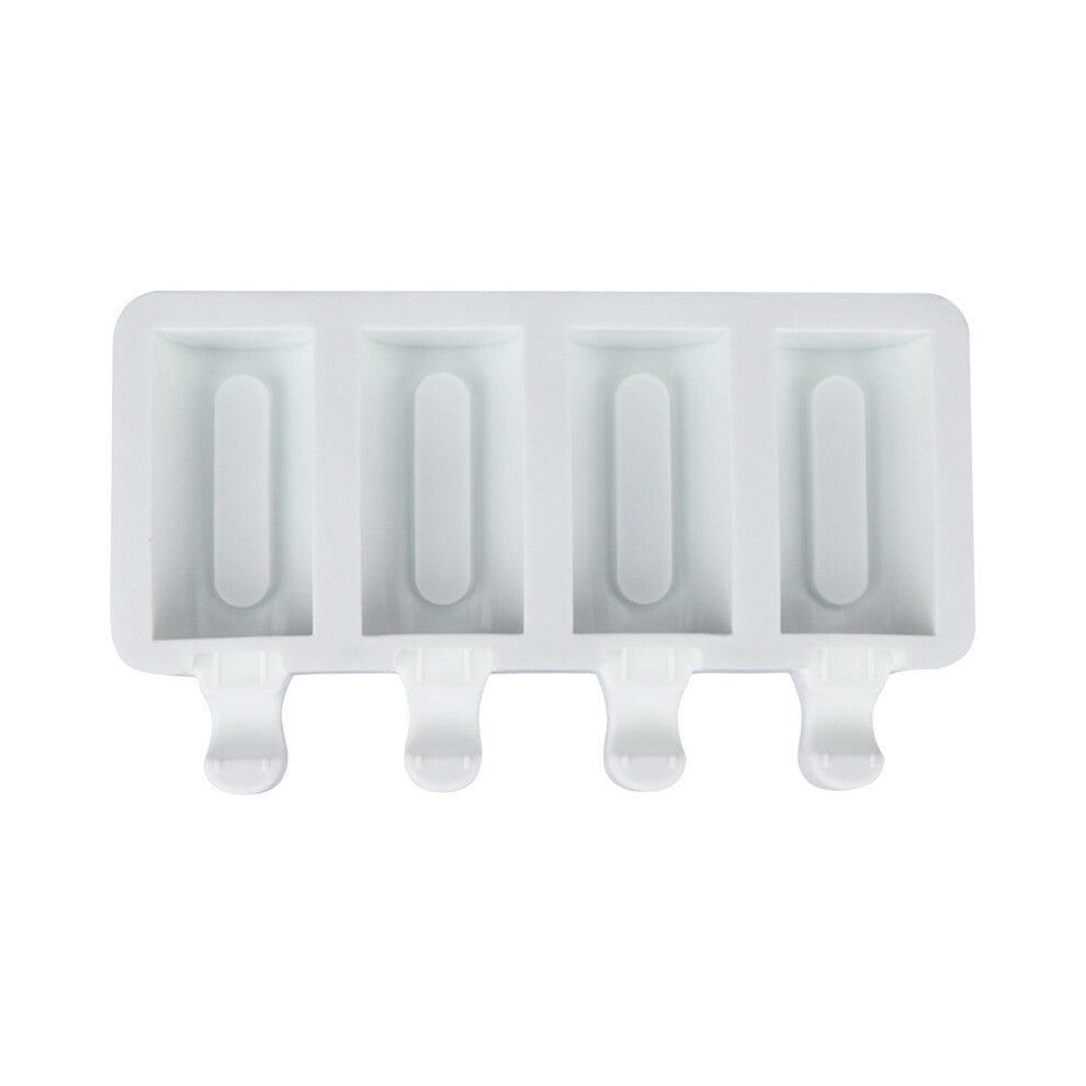 (B) DIY 4 Homemade Ice Cream Chocolate Candy With 20 Wooden Sticks