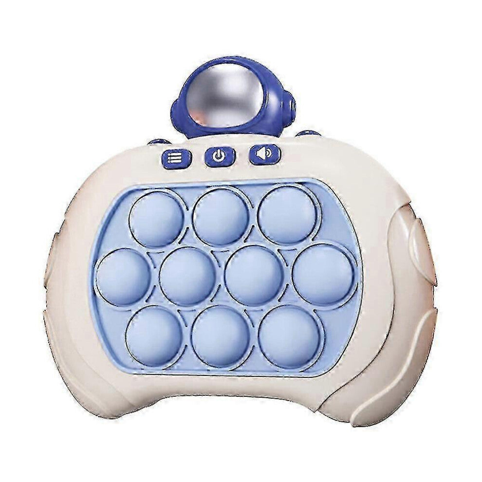 (Astronaut)4 Modes Pop Fidget Game, Kids Adult Handheld Quick Push Bubble Toy Pop It Pro Light Up Game For 3+ Years Old Kids Gift