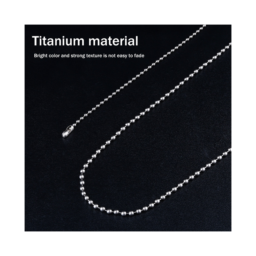 Not Easy to Rust Simple Light Weight Titanium Alloy Bracelet-B