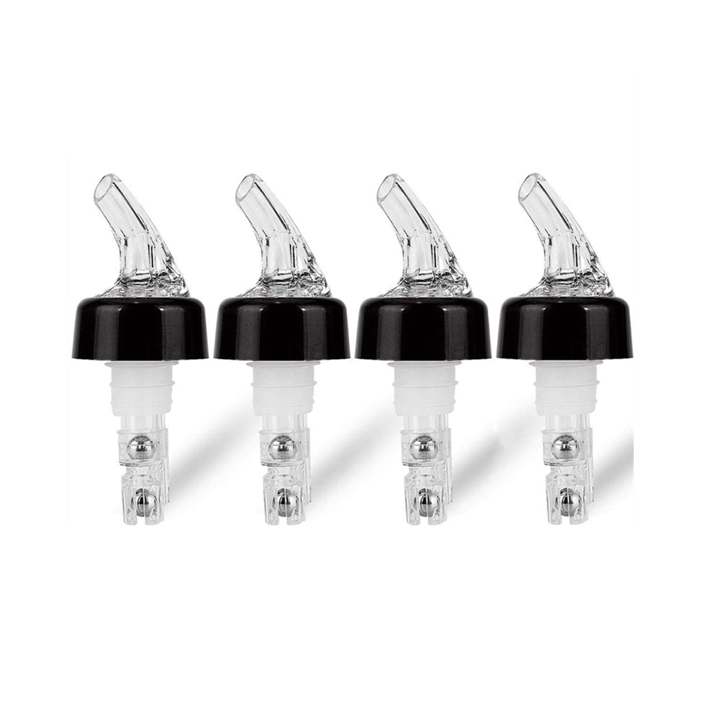 12 Pcs 1Oz Automatic Measured Bottle Pourer - Spirit Measure Pourer Drinks Wine Cocktail Dispenser Home Bar Tools
