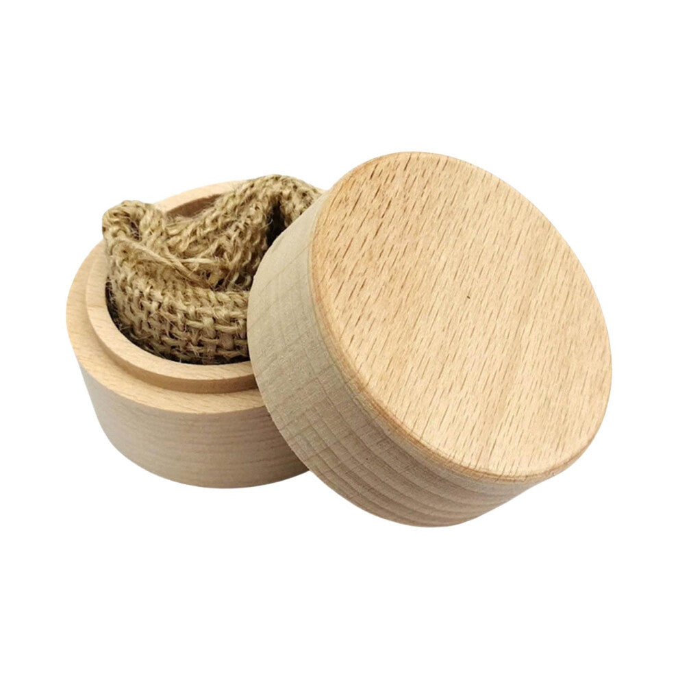 Wooden Ring Packaging Box Elegant Jewelry Display Case for Wedding Engagement Anniversary Gifts, Stylish Design and Durable Material