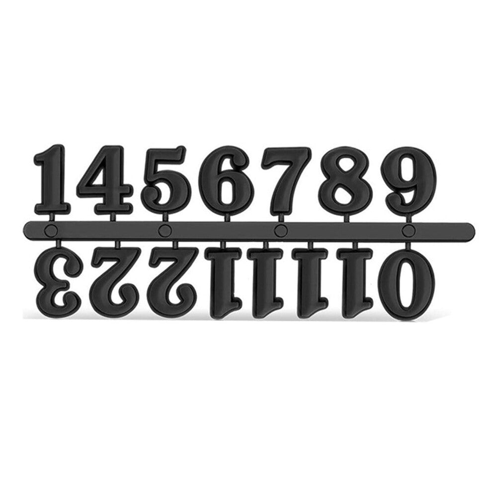 Craft Digital Clock Numbers Kits - Metal Arabic & Roman Numerals for Clock Watch Repair, Replacement Accessories Set