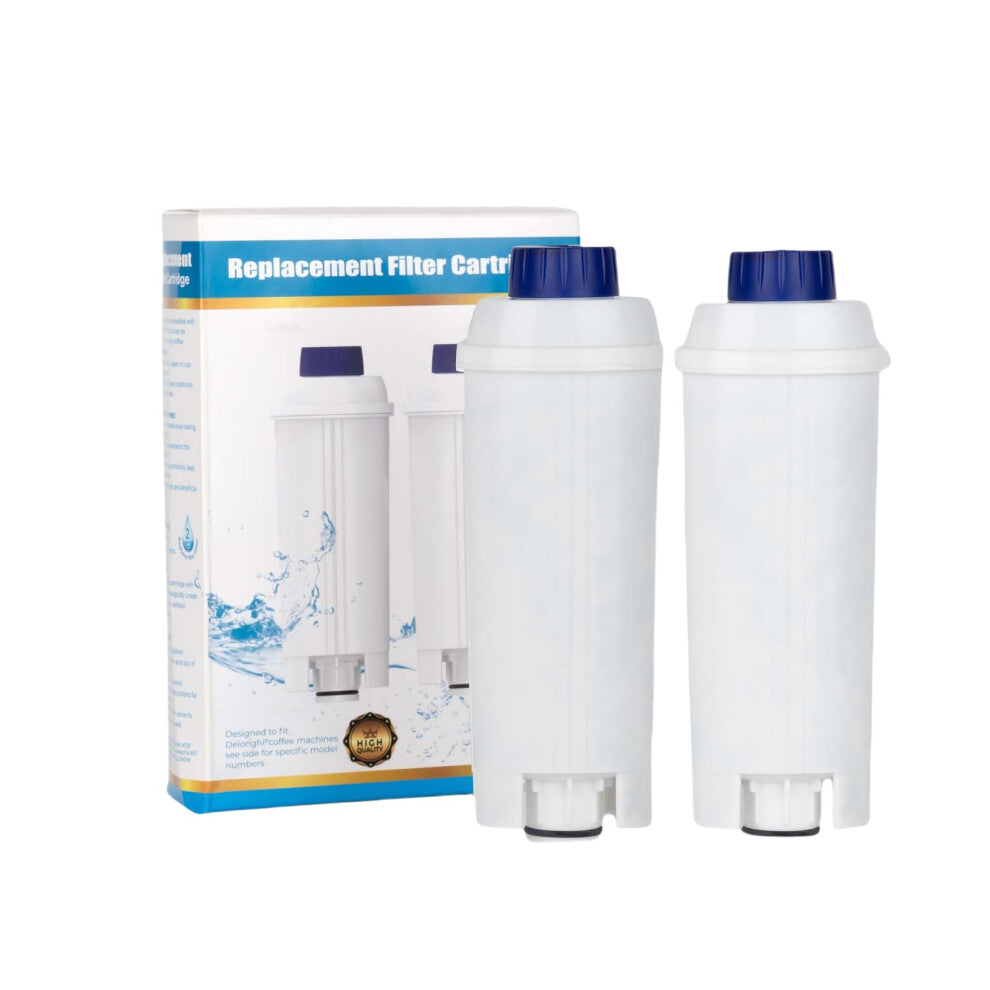 Coffee Water Filter Replacement for De'Longhi DLSC002, Compatible with ECAM, ETAM, EC, BC Series Espresso Machines