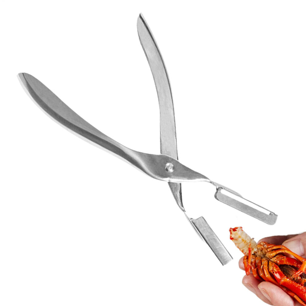 Shell Remover - Ergonomic Stainless Steel Peeling Tool for Eggs and Seafood, Easy Grip Design, Kitchen Essential