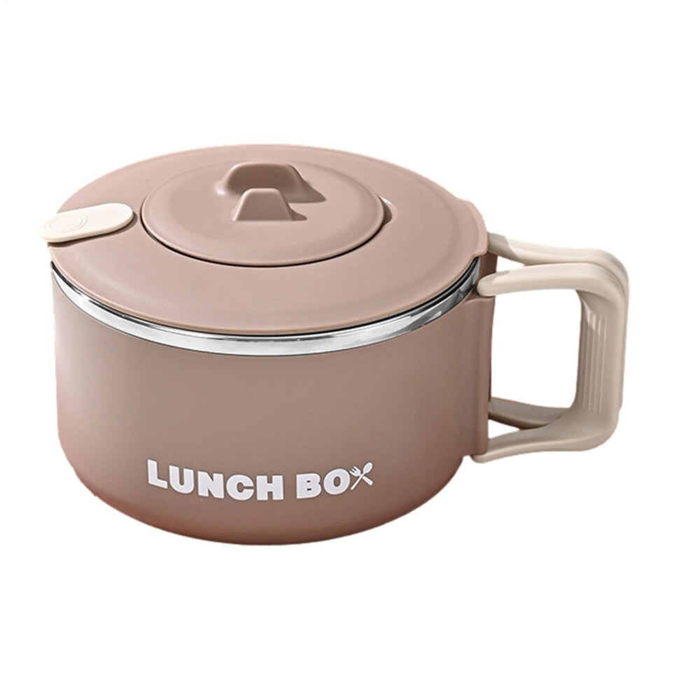 Ramen Cooker Soup Cup - Portable Microwave Noodle Bowl with Lid | High Capacity Japanese Ramen Cooker for Dorm Office Use