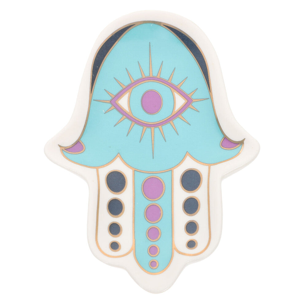 Palm Jewelry Tray Bracket White Porcelain Accessories