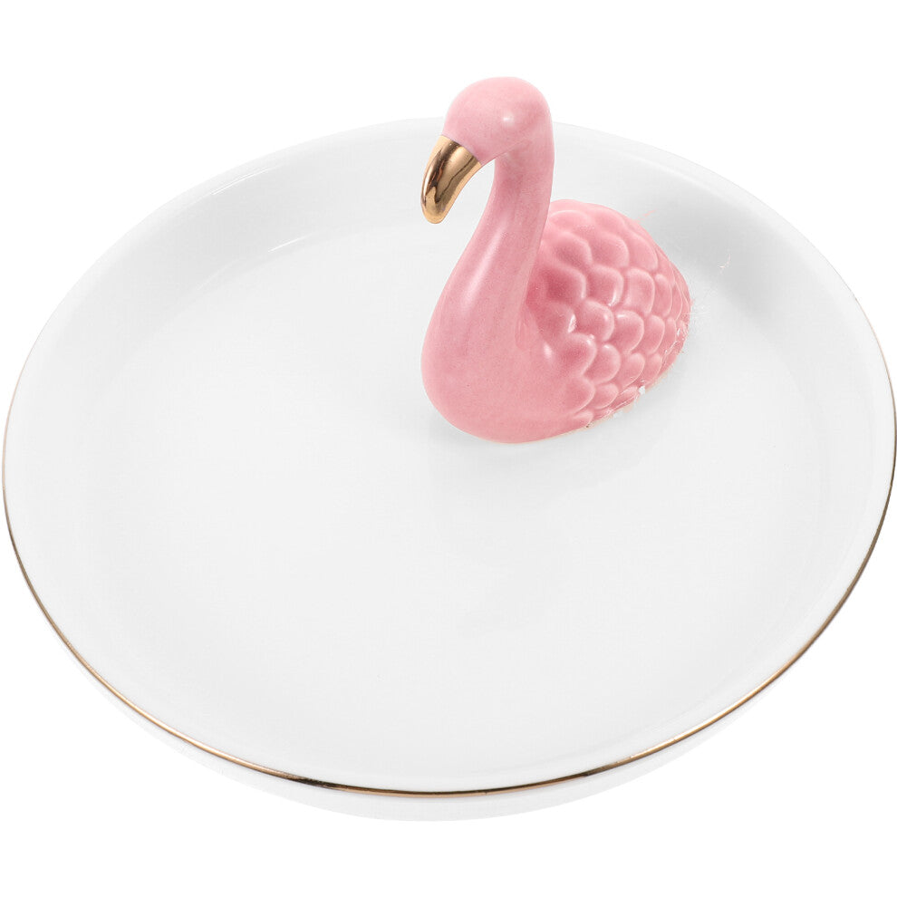 Flamingo Accessories Organizers Tray Dish Jewelry Decoration