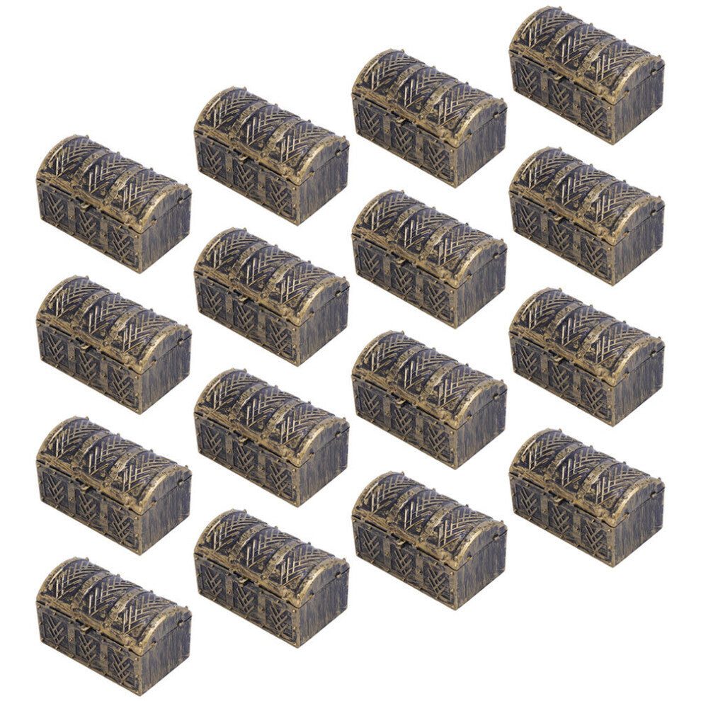 32 Pcs Lids Pirate Treasure Chest Toy Box Desktop Child