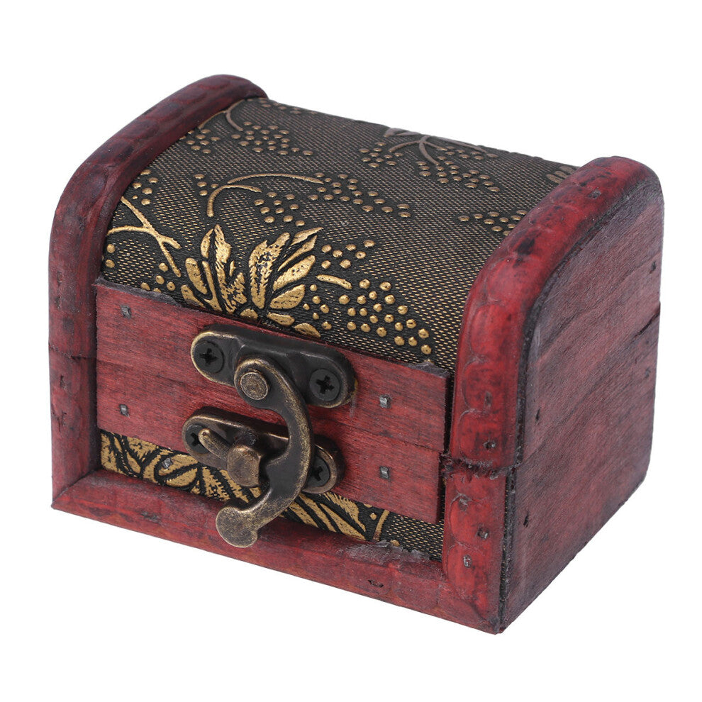 Desktop Treasure Box Wooden Storage Box Bamboo 1pack For Lovers