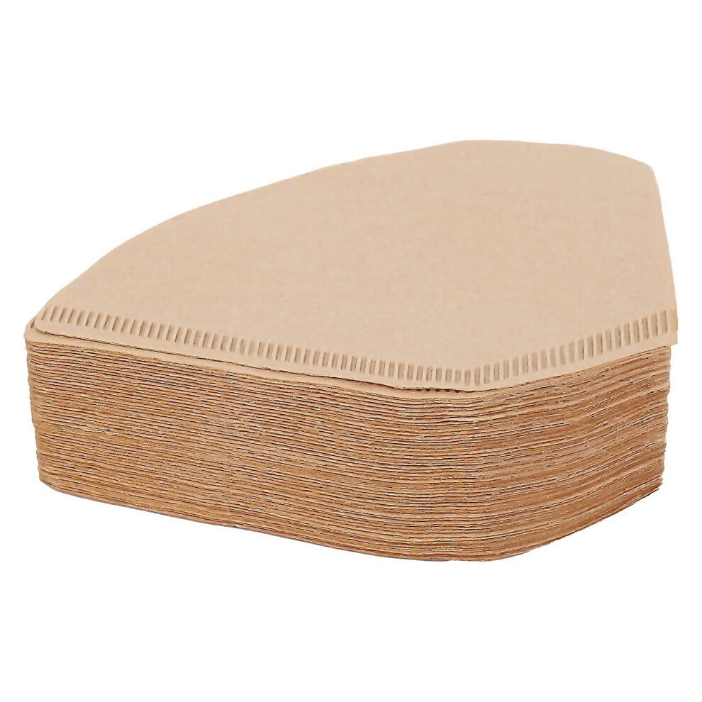 For 100pcs Coffee Filters Cone Paper Coffee Filter Natural Unbleached Filter 46 Cup For