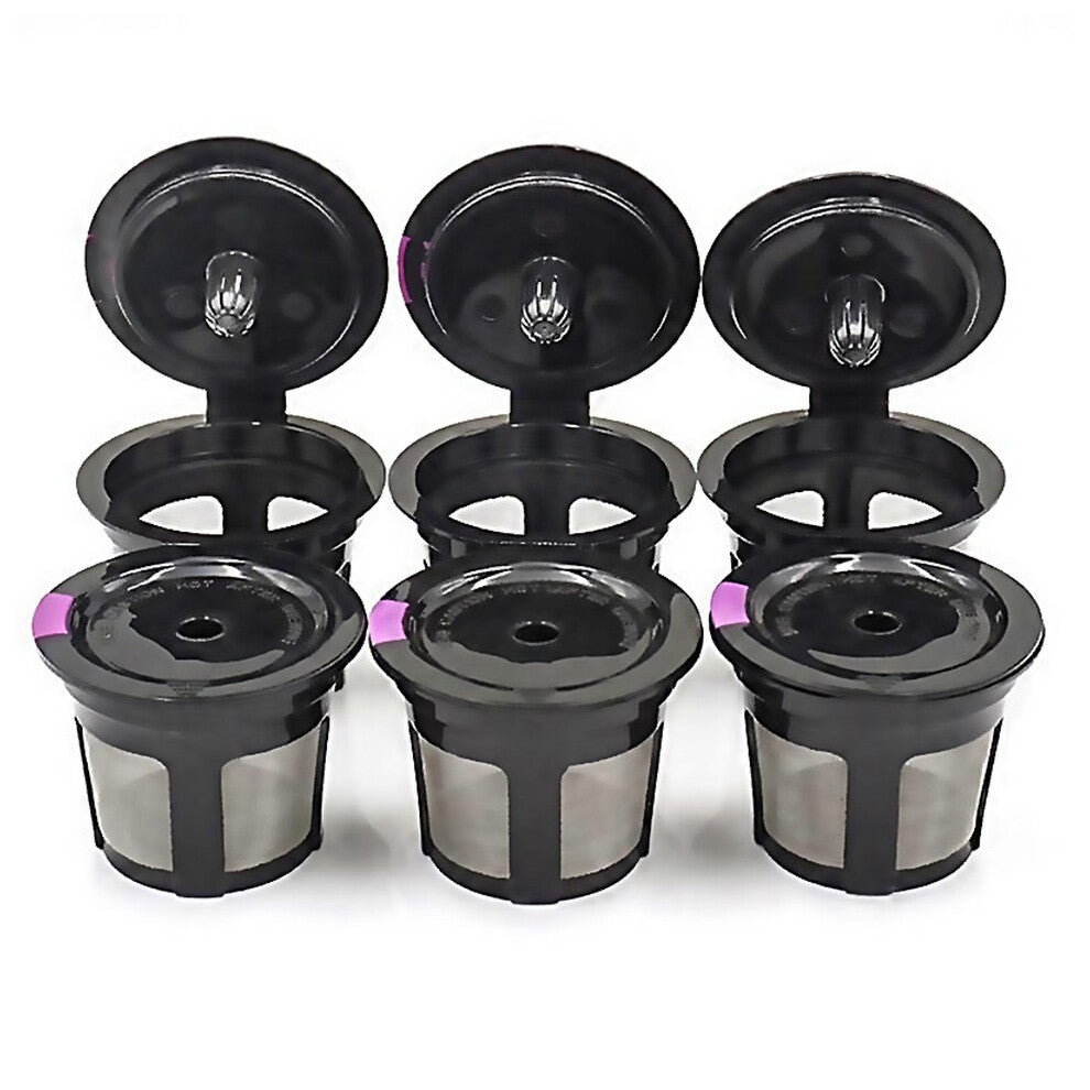 For Reusable K Cups For Keurig 6 Pack K Cup Reusable Coffee Pods With Plastic Refillable K Cup Coffe