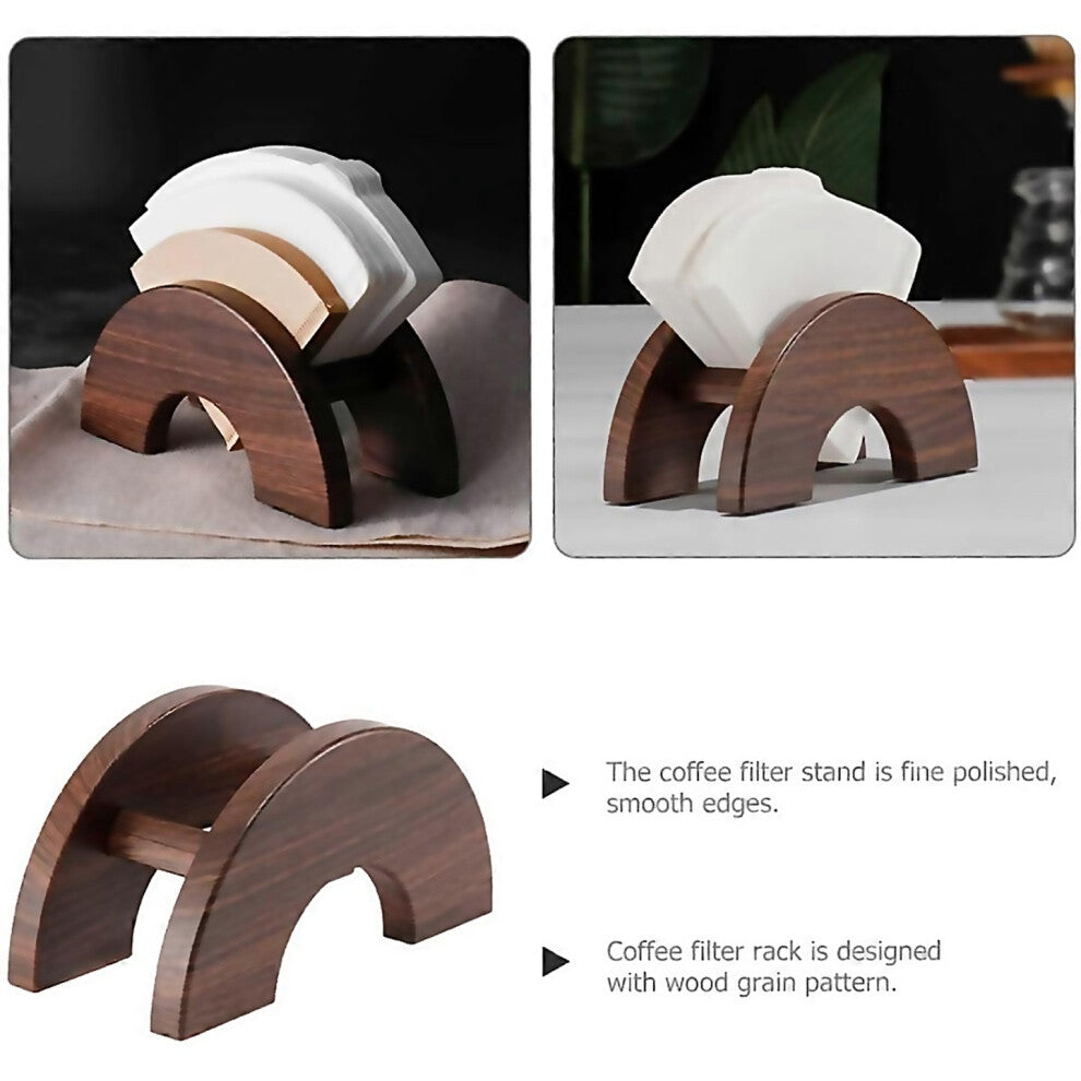 For Coffee Filter Storage Rack Cone Coffee Filter Holder For Bar Countertop Coffee Paper Organizer