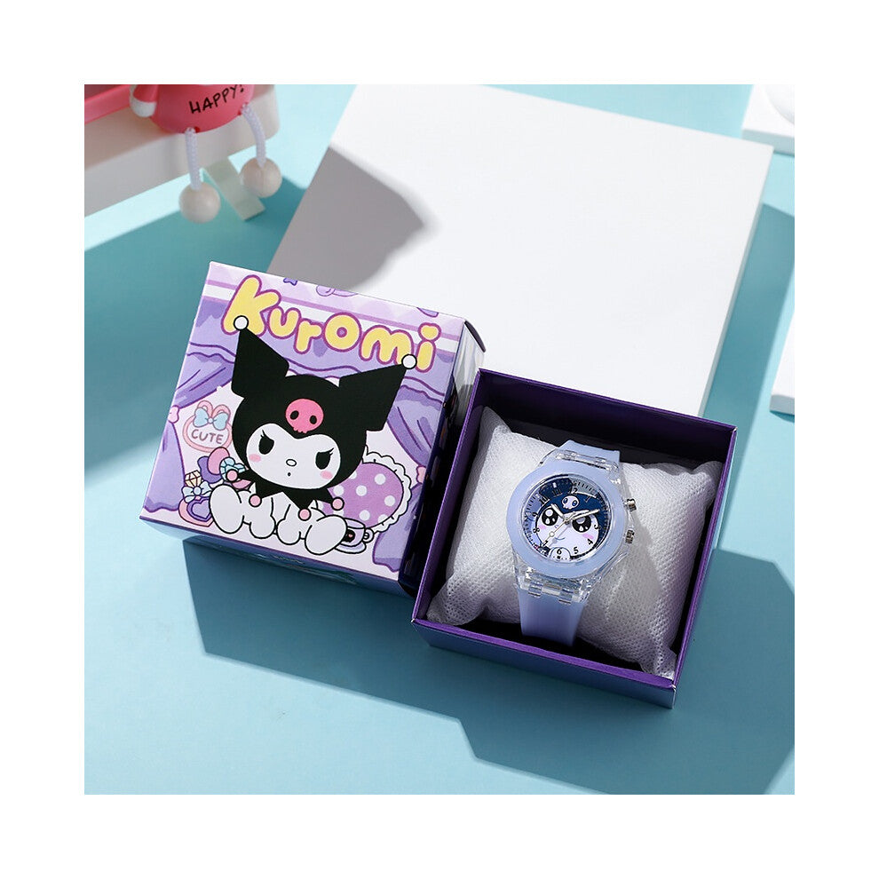 (StyleD) Cinnamoroll Kuromi Sanrio Pompompurin Children Watches Wristwatch Quartz Student