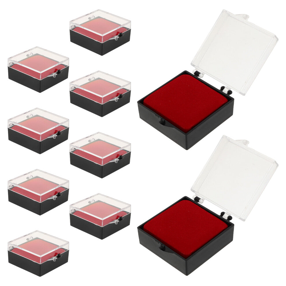 10 Pcs Jewelry Box Pipes Plug Washer Snap Cover Fill