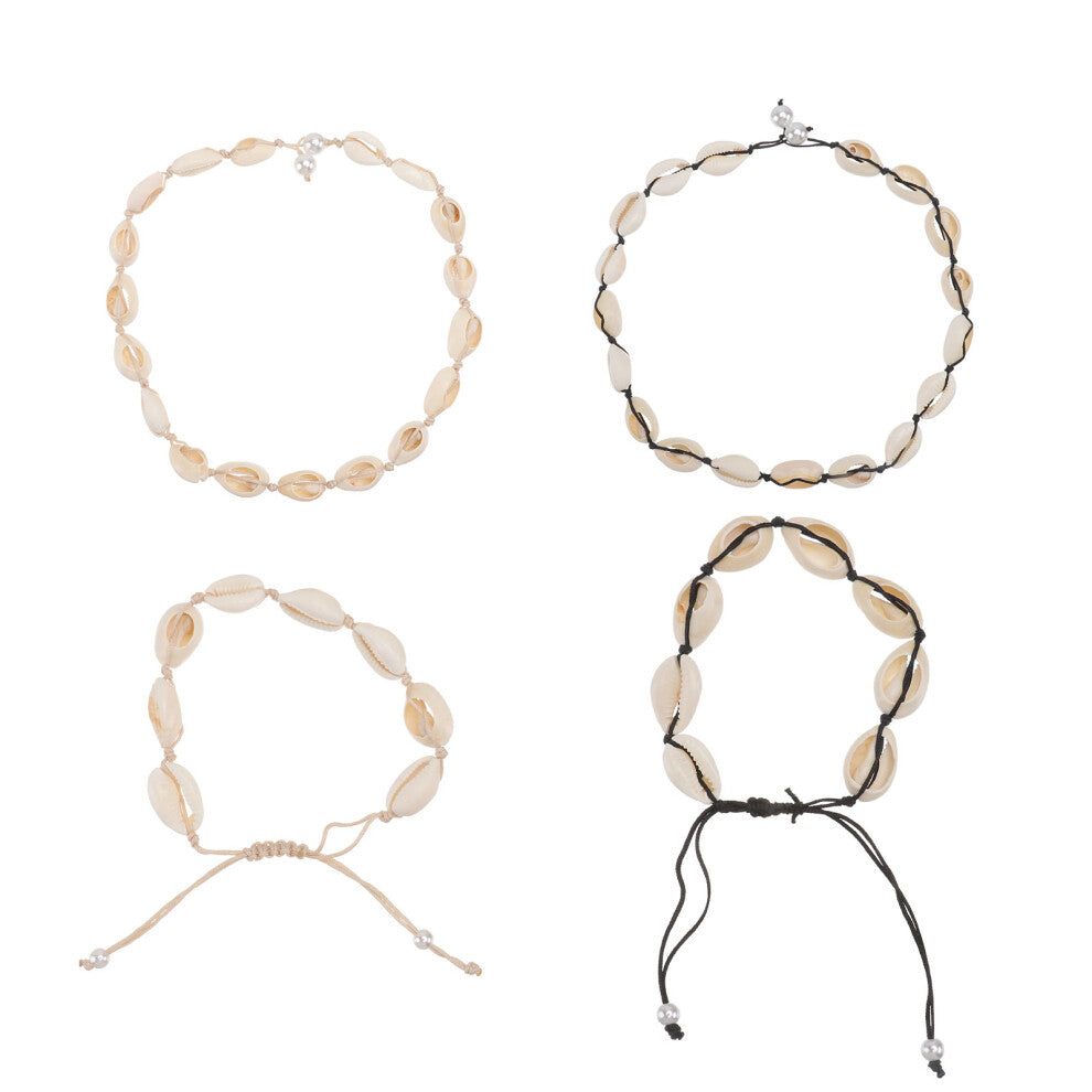 Women's Bracelet Natural Shell Expandable Accessories Fish Lures