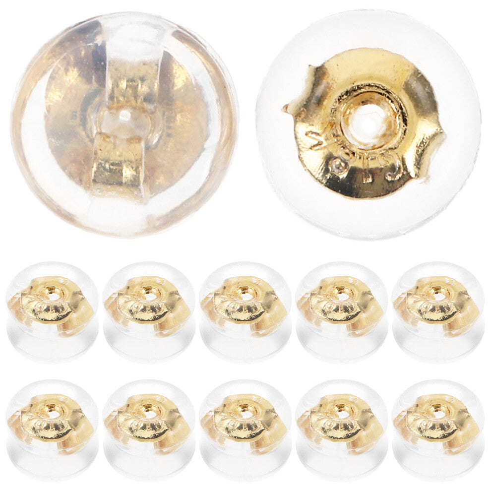 6 Pairs Anti-Allergic Backrest Ears Earring Accessories