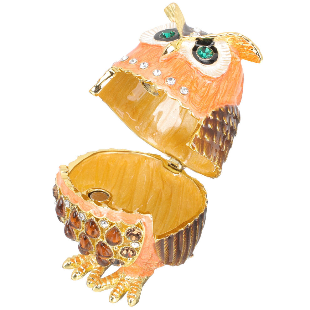 Mlins  Small Bird Cage Toy Storage Jewelry Holder Ear Stud