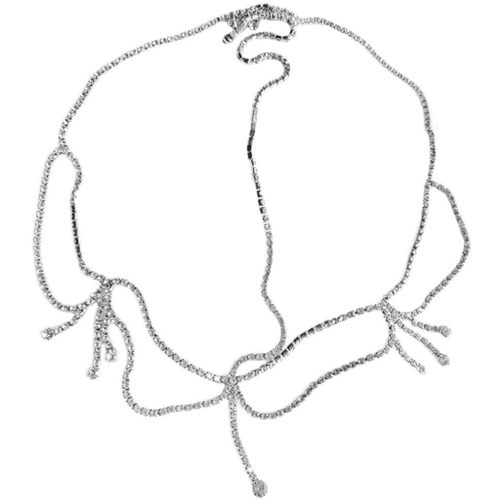 Water Drop Accessories Yunnan Tassel Alloy Women's'S White