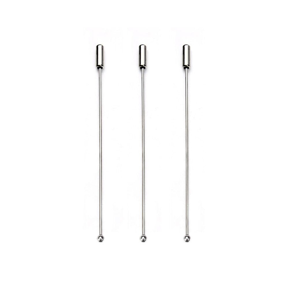 90Mm Rhodium Color Copper Brooch Pins 20Pcs Set for Men Women DIY Jewelry Hat Accessories F5255