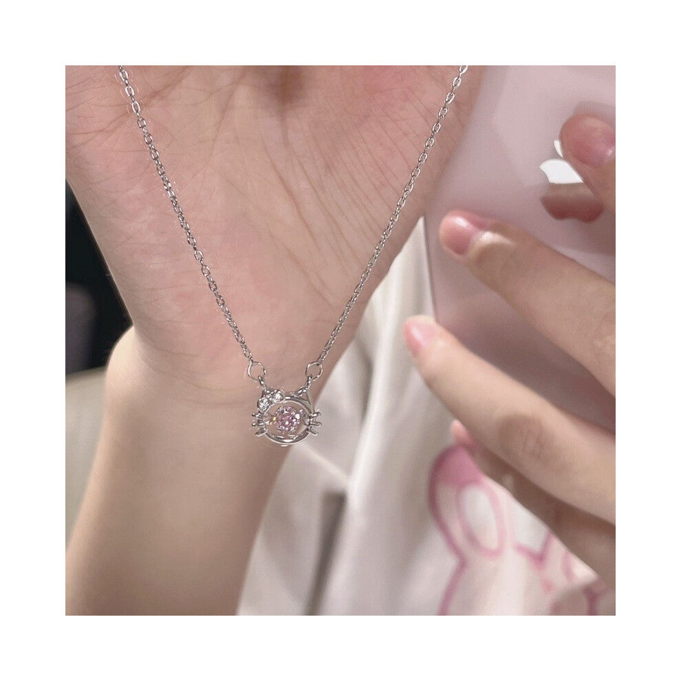 (TXL237) A fashionable and high-end necklace with an ins design for women, sweet and versatile collarbone chain