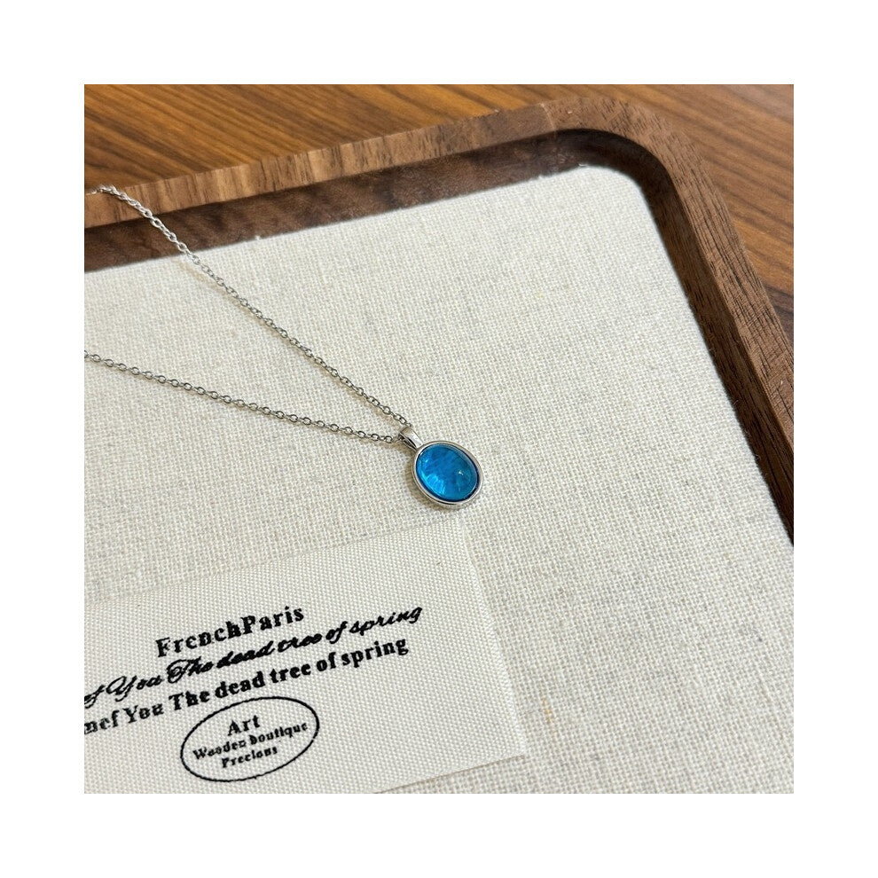 (TXL372) A fashionable and high-end necklace with an ins design for women, sweet and versatile collarbone chain