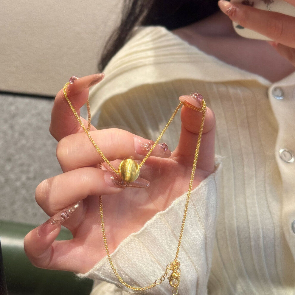 (TXL5091) A fashionable and high-end necklace with an ins design for women, sweet and versatile collarbone chain