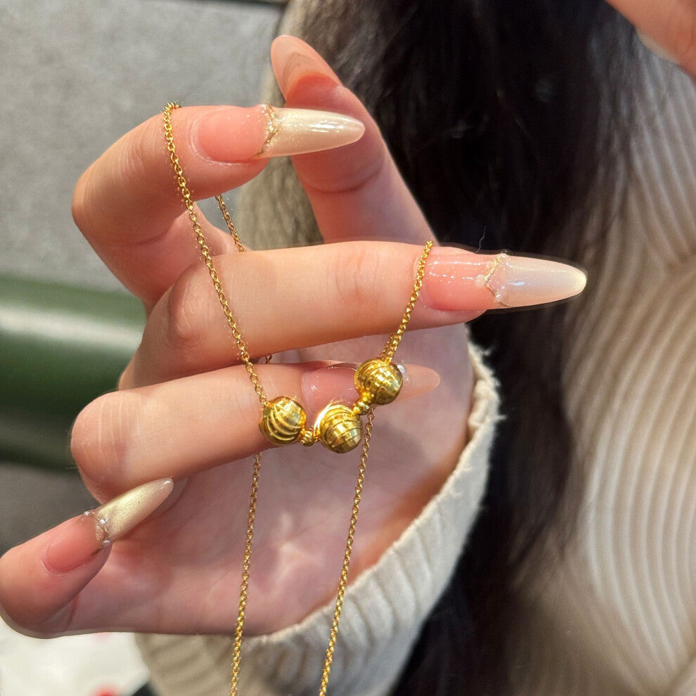 (TXL510) A fashionable and high-end necklace with an ins design for women, sweet and versatile collarbone chain