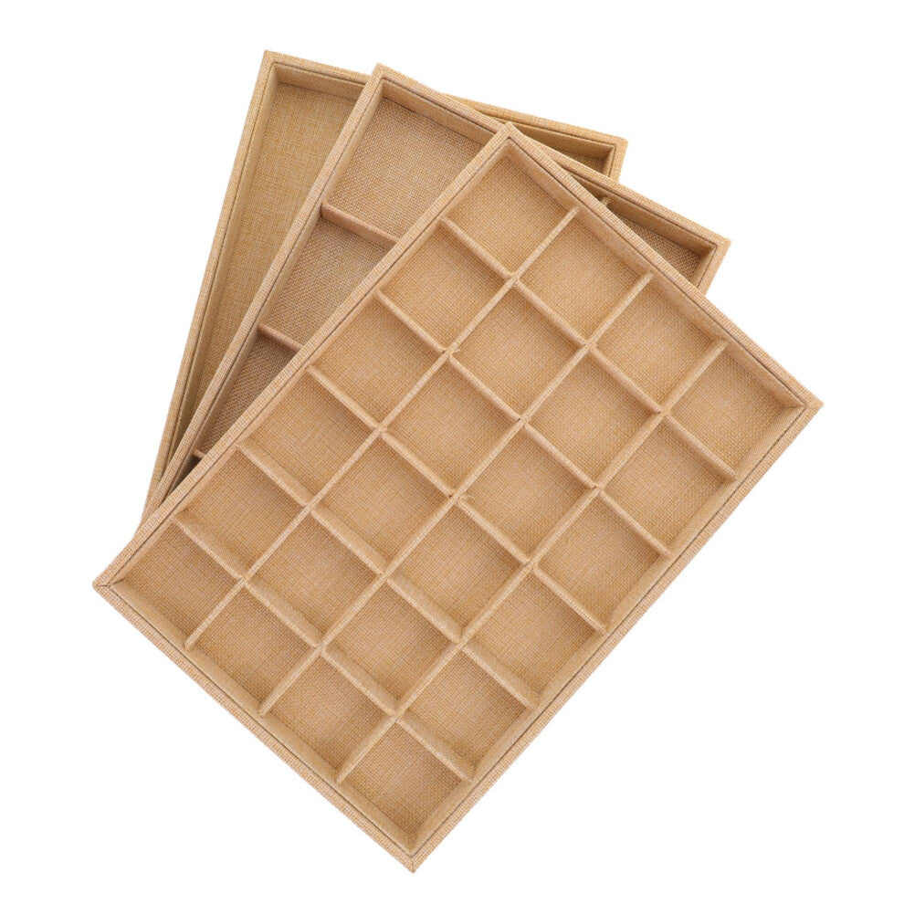 Jewelry Organizer Storage Box for Rings and Earrings, Elegant Jewelry Case for Desktop, Compact Design, Durable Material