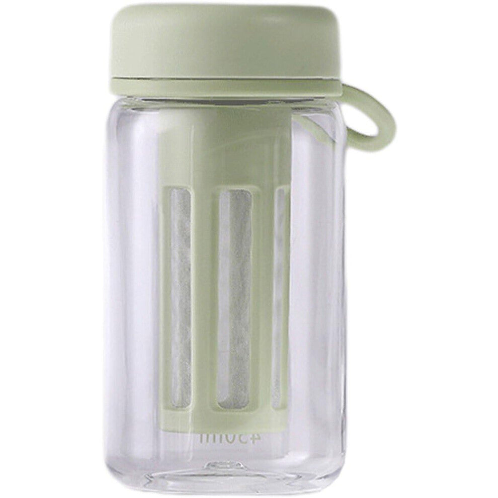 Leak-Proof Cold Brew Container with Removable Mesh Filter, Portable Green Cold Brew Coffee Cup for Kettle Use