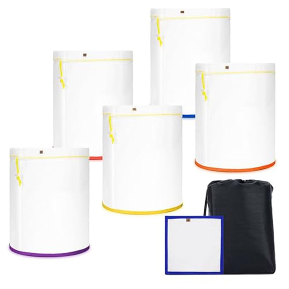 5-Pack 5-Gallon All-Mesh Filter Bags 5 Gallon Bag,