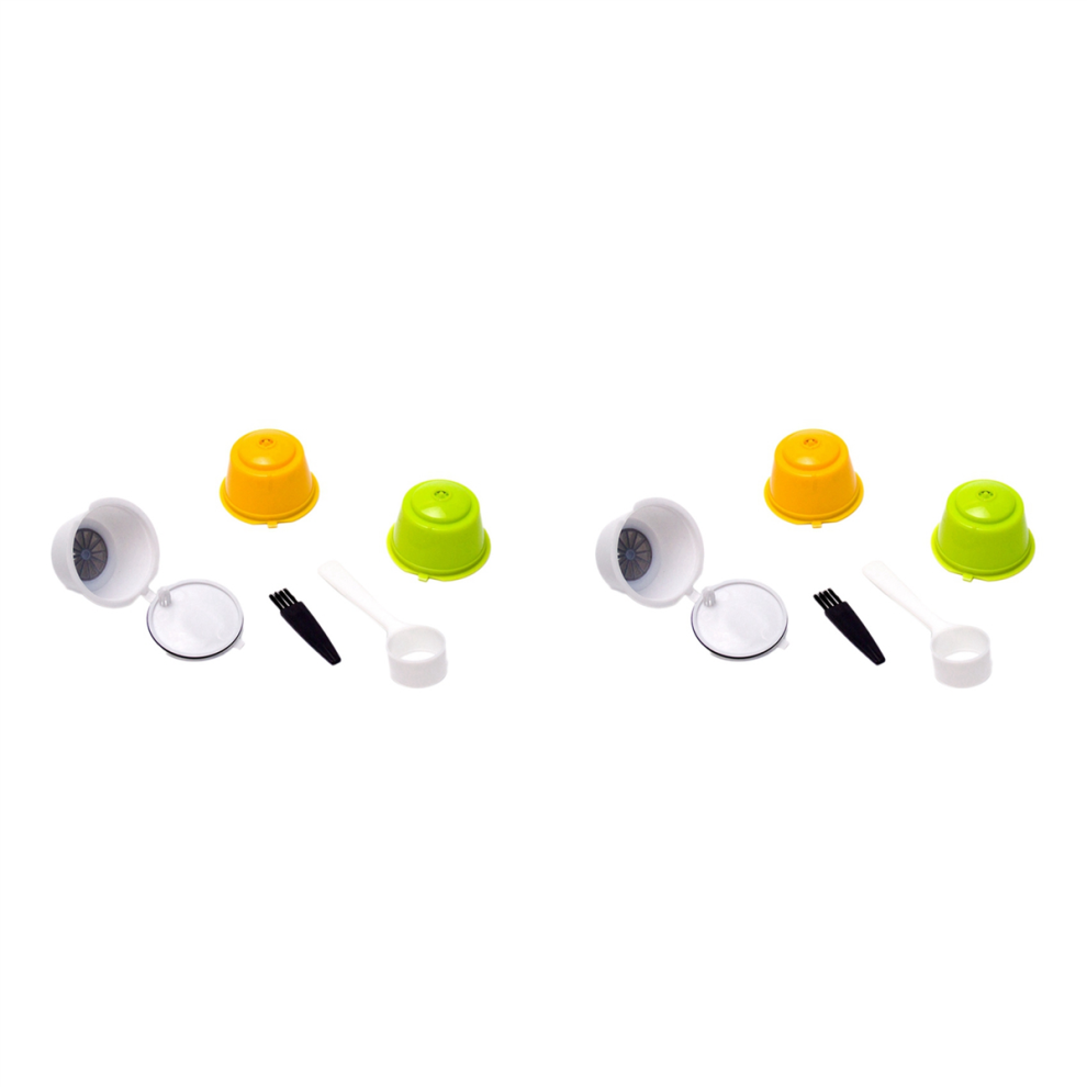 3 Pcs Coffee Capsules Refillable Pods for