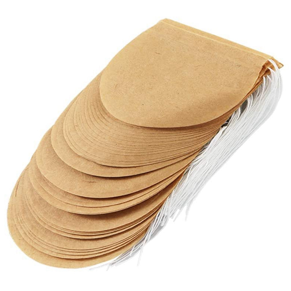 300PCS Tea Filter Bags, Disposable Drawstring Bags for and Coffee