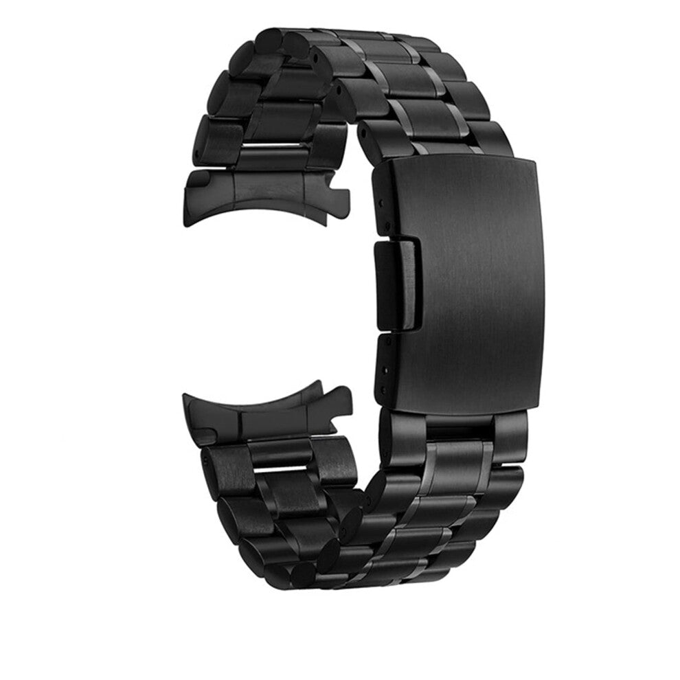 Gurtstahlgurtarmband Schnellfreisetz, 20mm Breite, Edelstahl, Verstellbar, Kompatibel mit Smartwatches