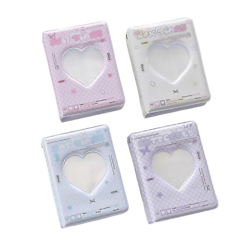 For Photo Card Binder 3 Inch Cute Photo Card Holder