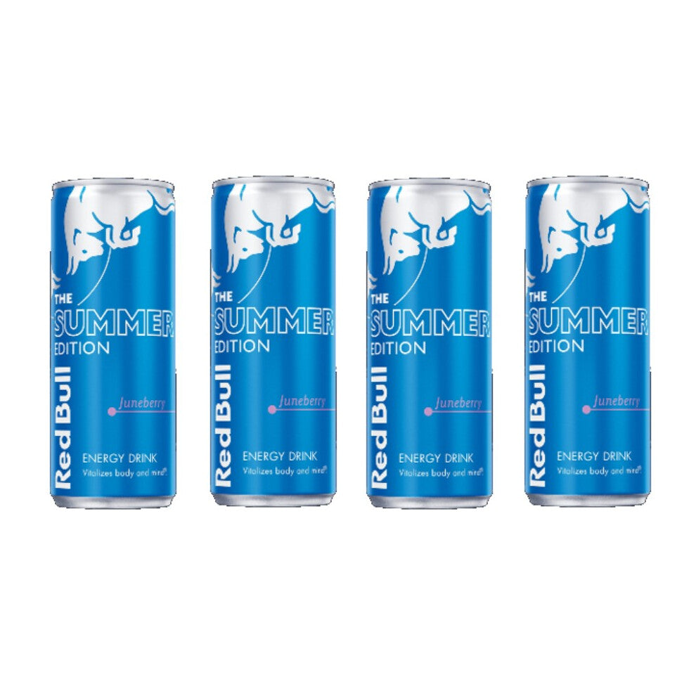 Red Bull Energy Drink Blue Edition Juneberry 250ml (Pack of 12)