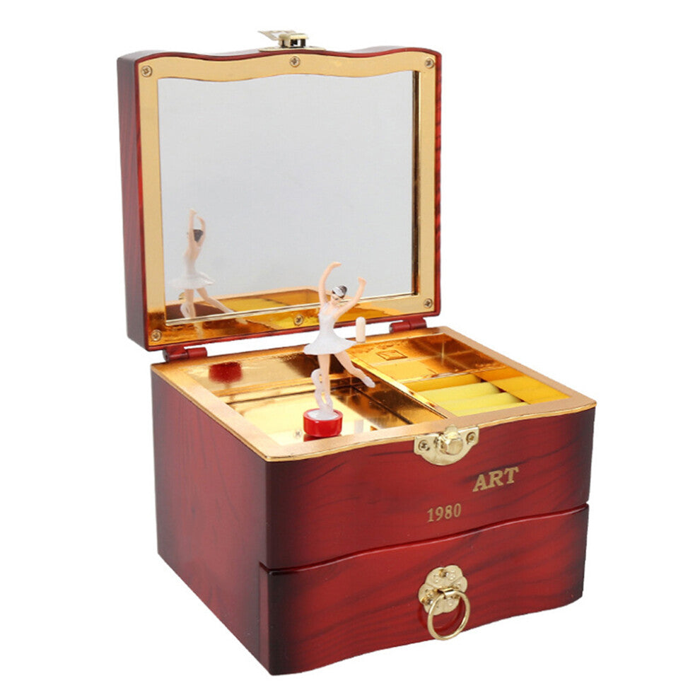 Musical Jewellery Box Classic Music Box with Pull