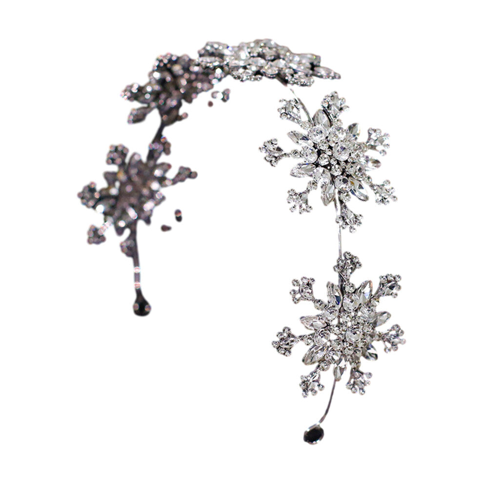 Stylish Trendy Temperament Fashion Jewellery Crystal Crown For Wedding
